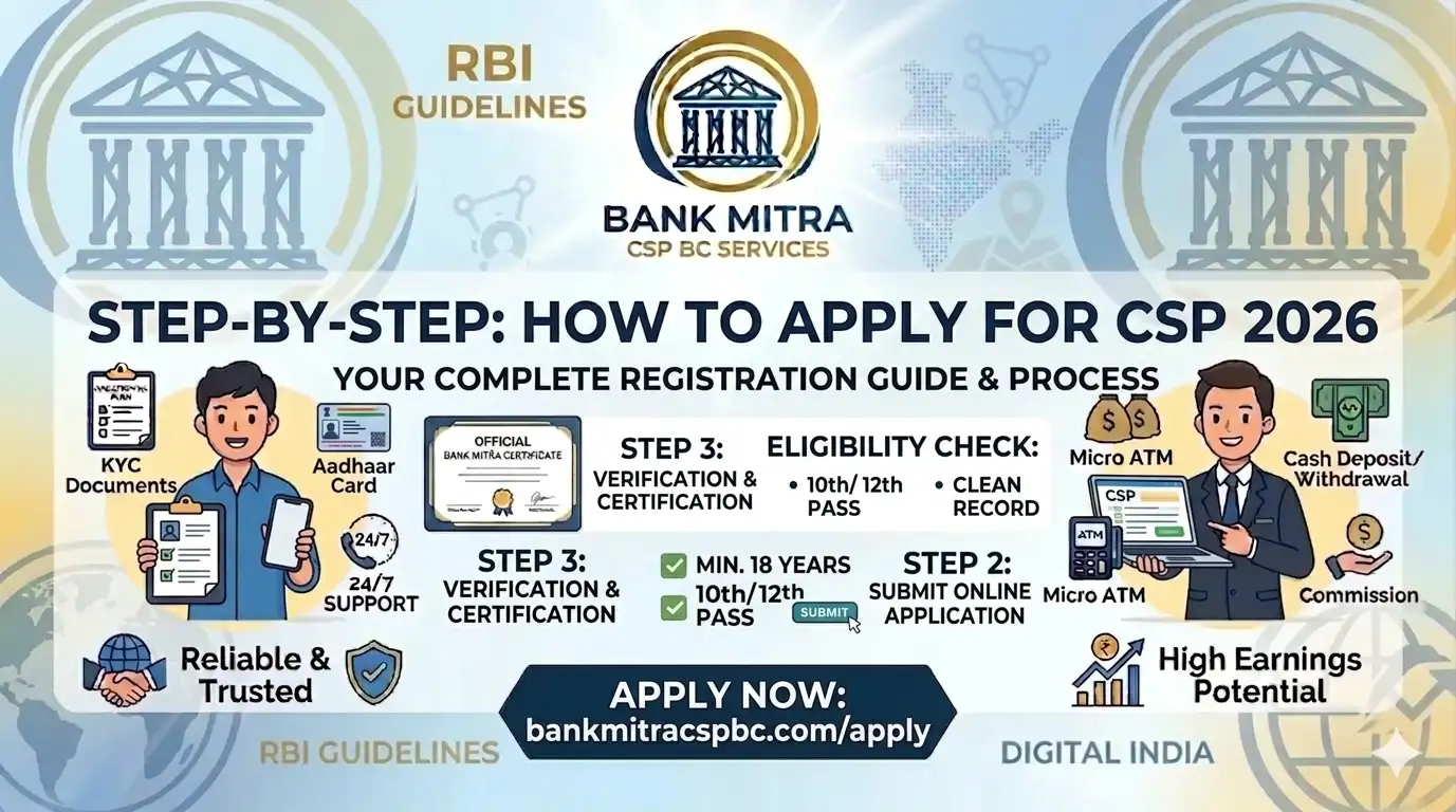 Step-by-step guide on how to apply for CSP online in 2026